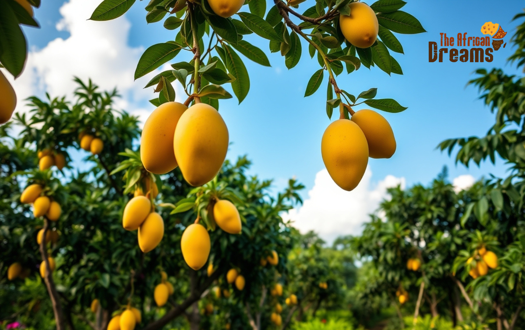 Tanzania’s Mango Sector Unlock Opportunities and Overcoming Challenges Ripe mangoes in a mango garden