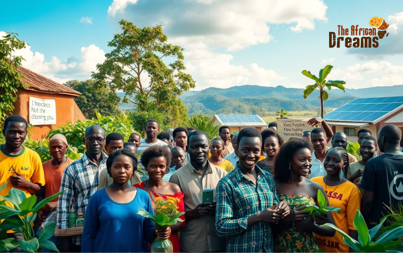 Happy farming families of Uganda