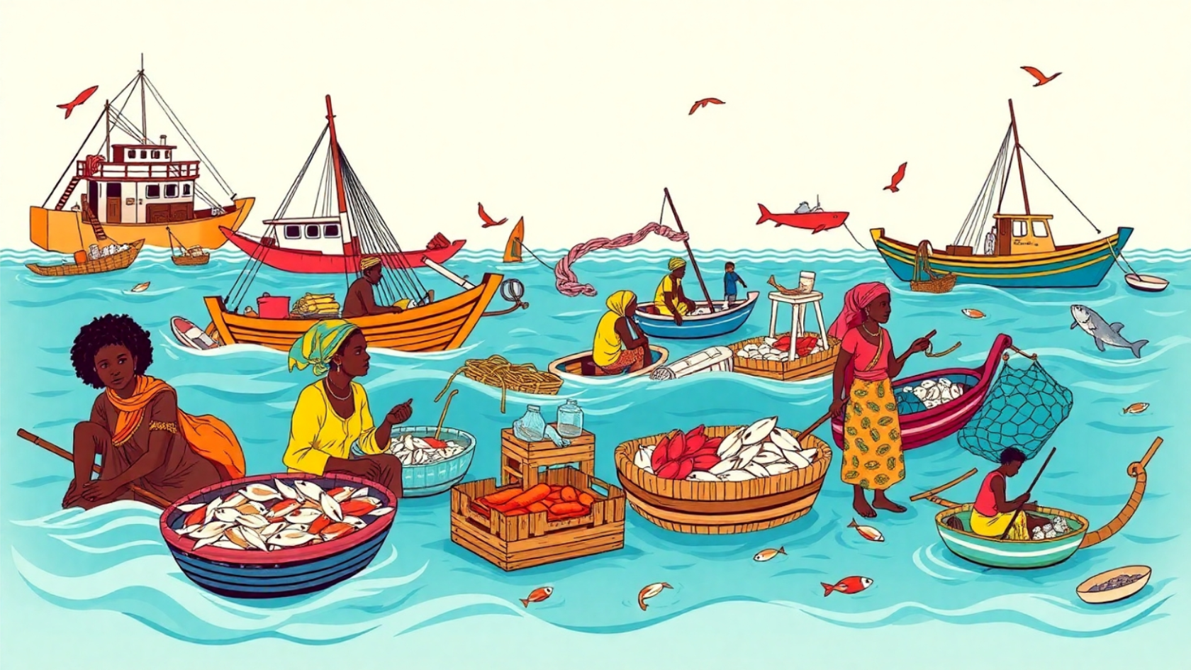 An illustration of investment in the fisheries industry of Sierra Leone