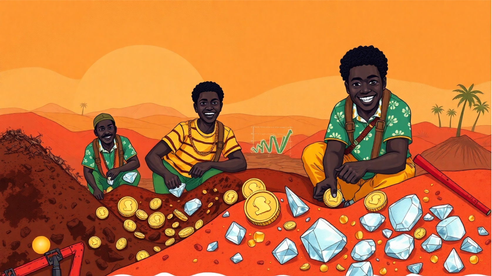An illustration of investment in the mining and natural resources sector of Sierra Leone