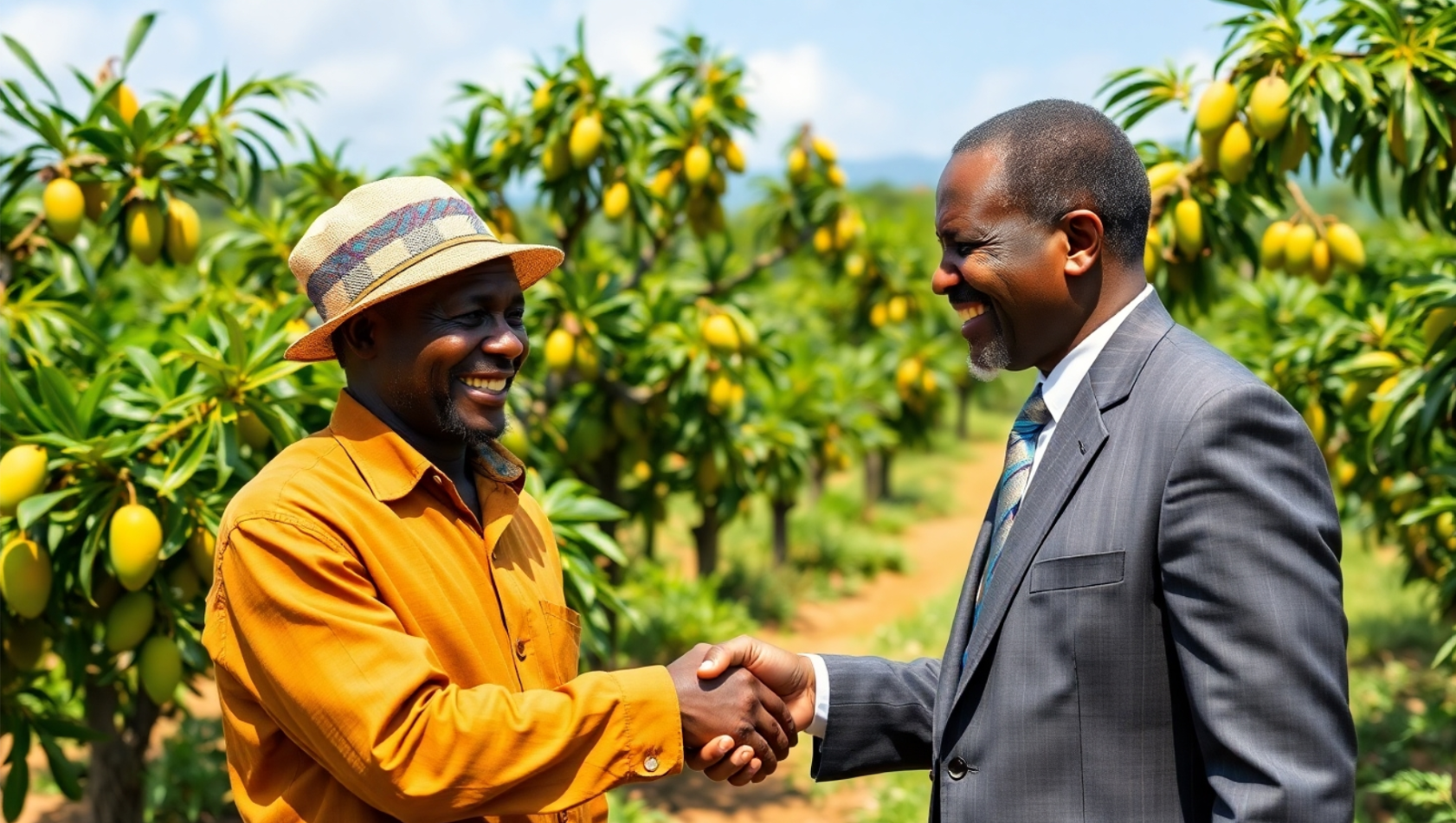 An illustration of investment opportunities for investors in mango farming of Sierra Leone.