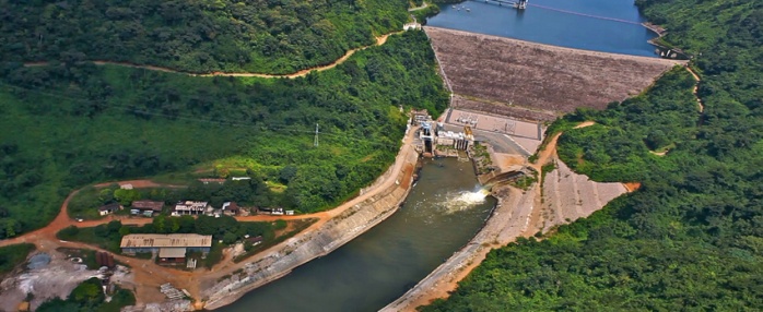 An image of the Bumbuna II Hydroelectric Power Station in Sierra Leone An image of the Bumbuna II Hydroelectric Power Station in Sierra Leone