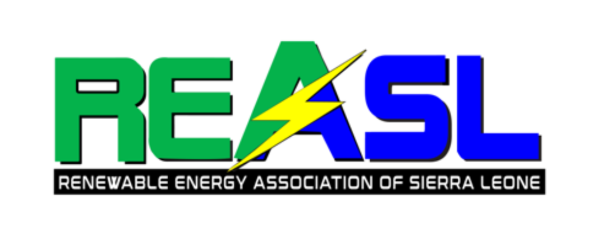 Logo for the Renewable Energy Association of Sierra Leone (REASL) Logo for the Renewable Energy Association of Sierra Leone (REASL)