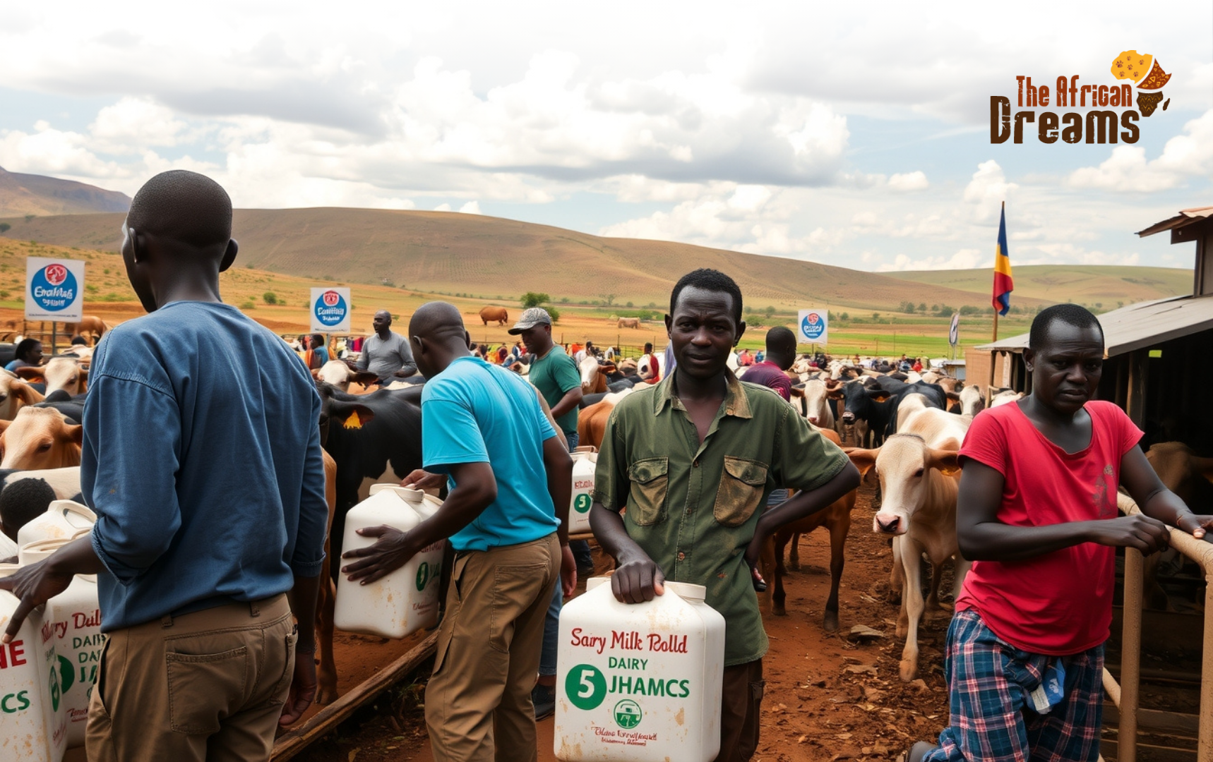 The Role of the Dairy Industry in Uganda a dairy farm in uganda