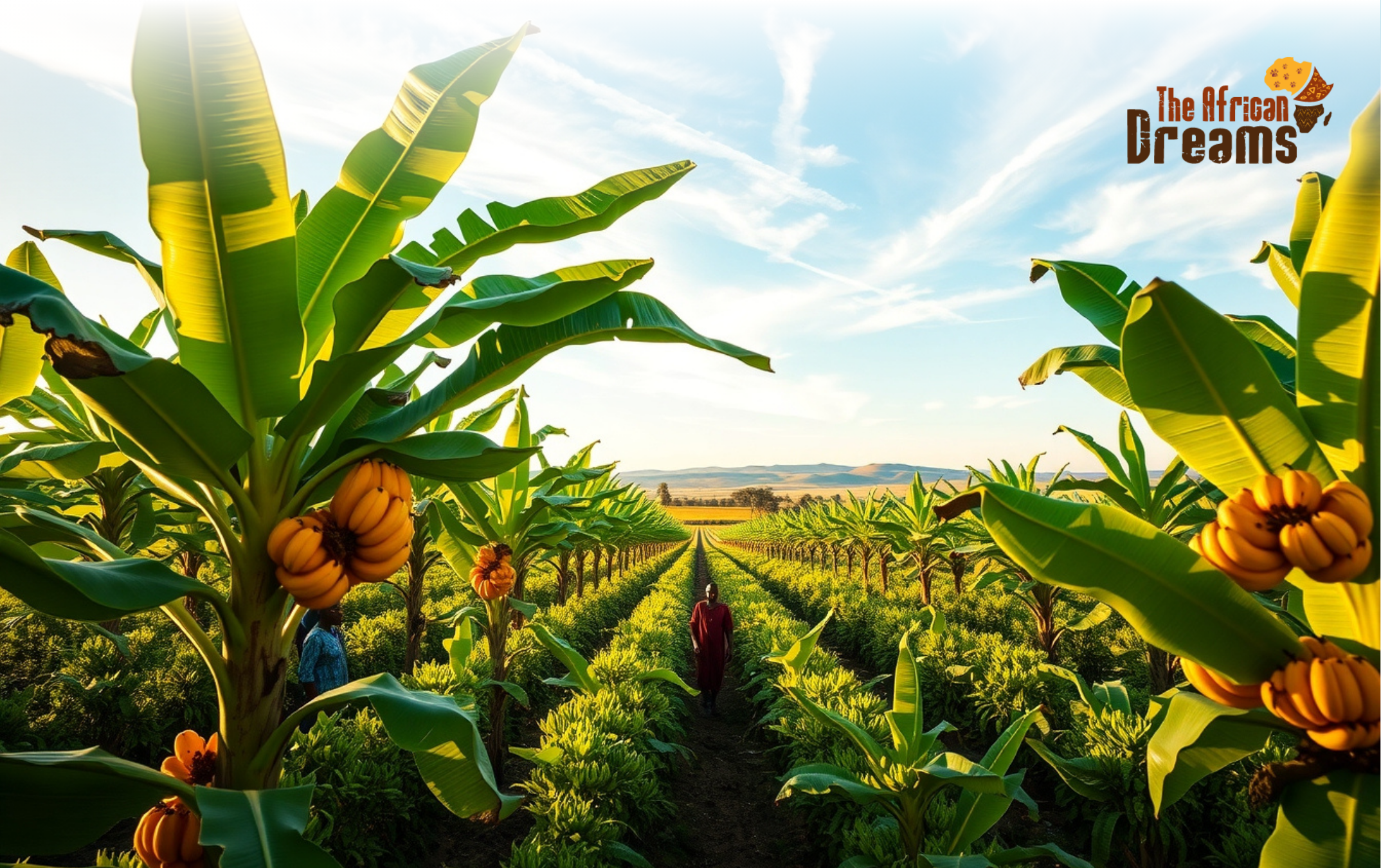 Banana plantation in kenya