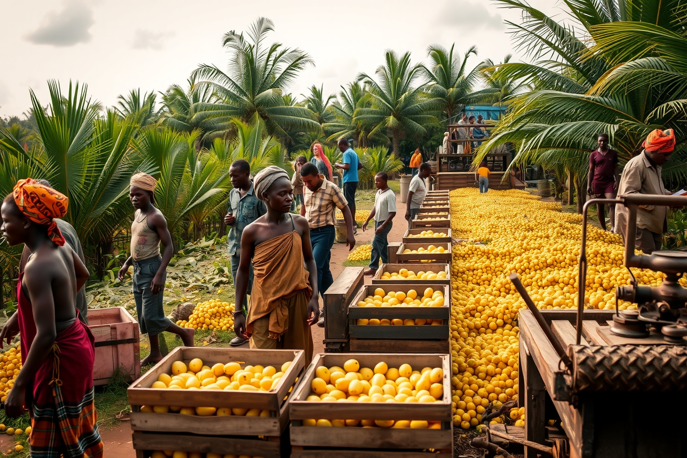 Cameroon The Largest Palm Oil Producer in Central Africa palm oil prodcution in cameroon