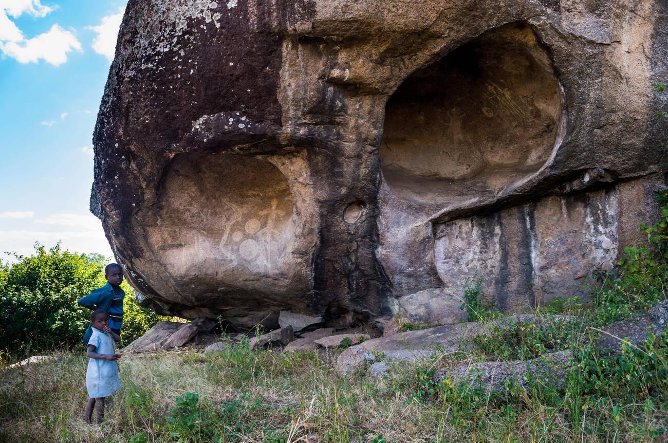 Chongoni Rock-Art Area, UNESCO World Heritage Site, Malawi, Africa Chongoni Rock-Art Area, UNESCO World Heritage Site, Malawi, Africa