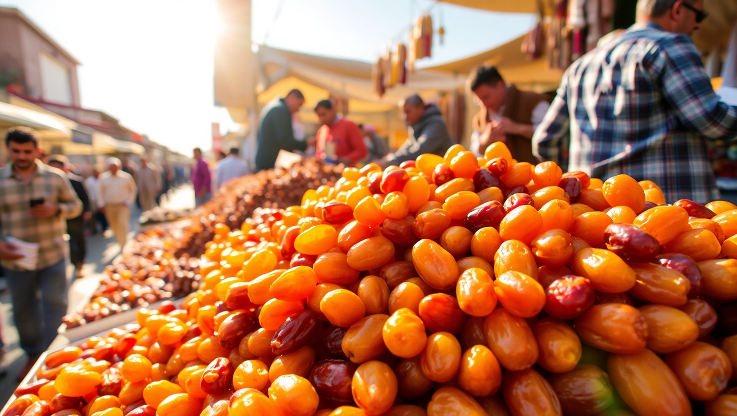 date market in algeria