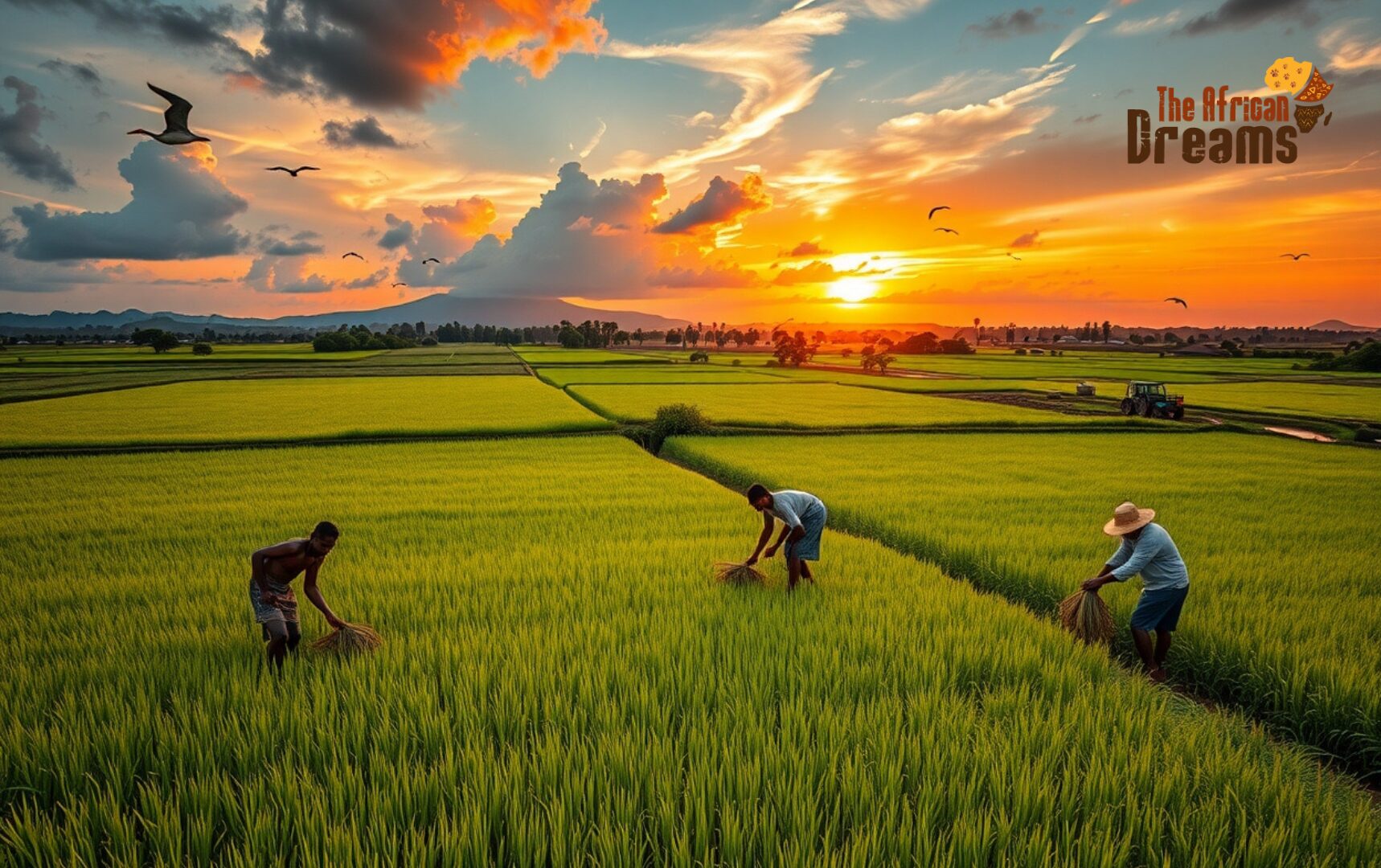 paddy field