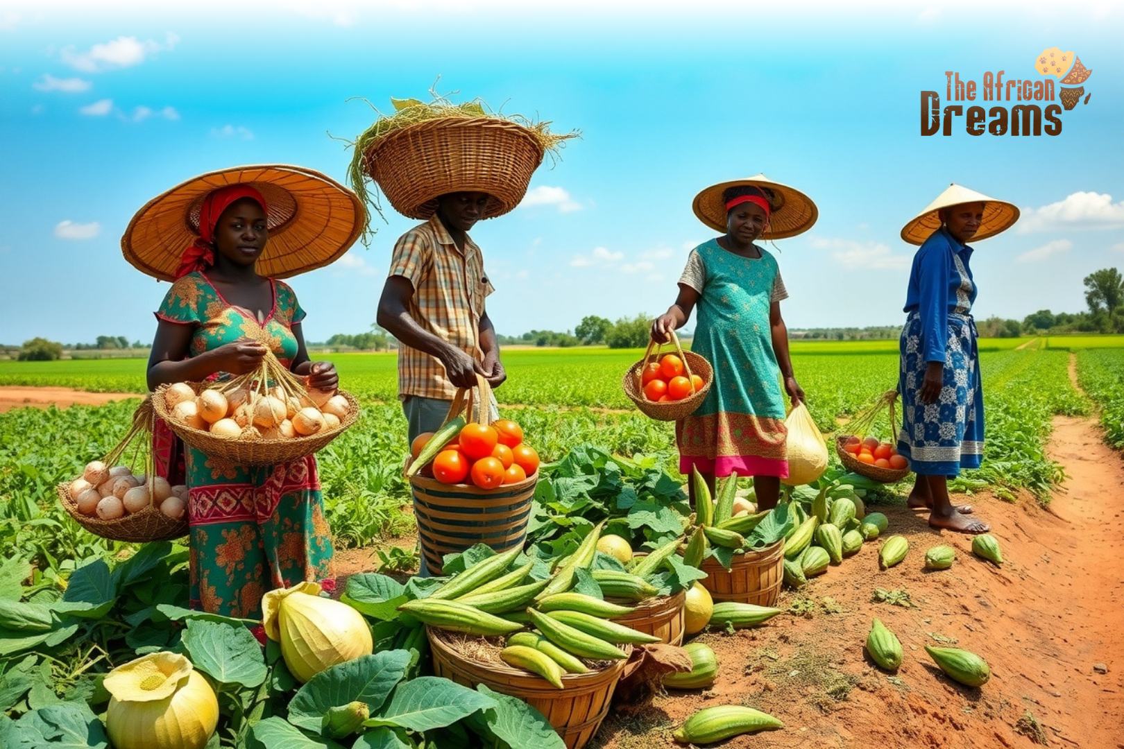 Gambia' vegetables farming