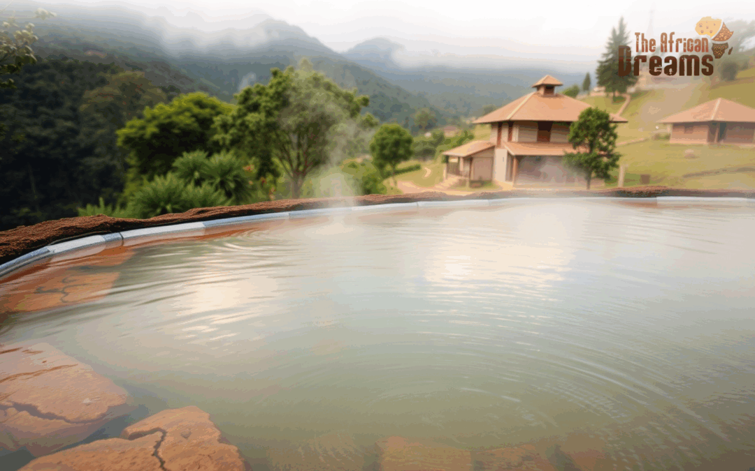 Natural hot springs in Rwanda