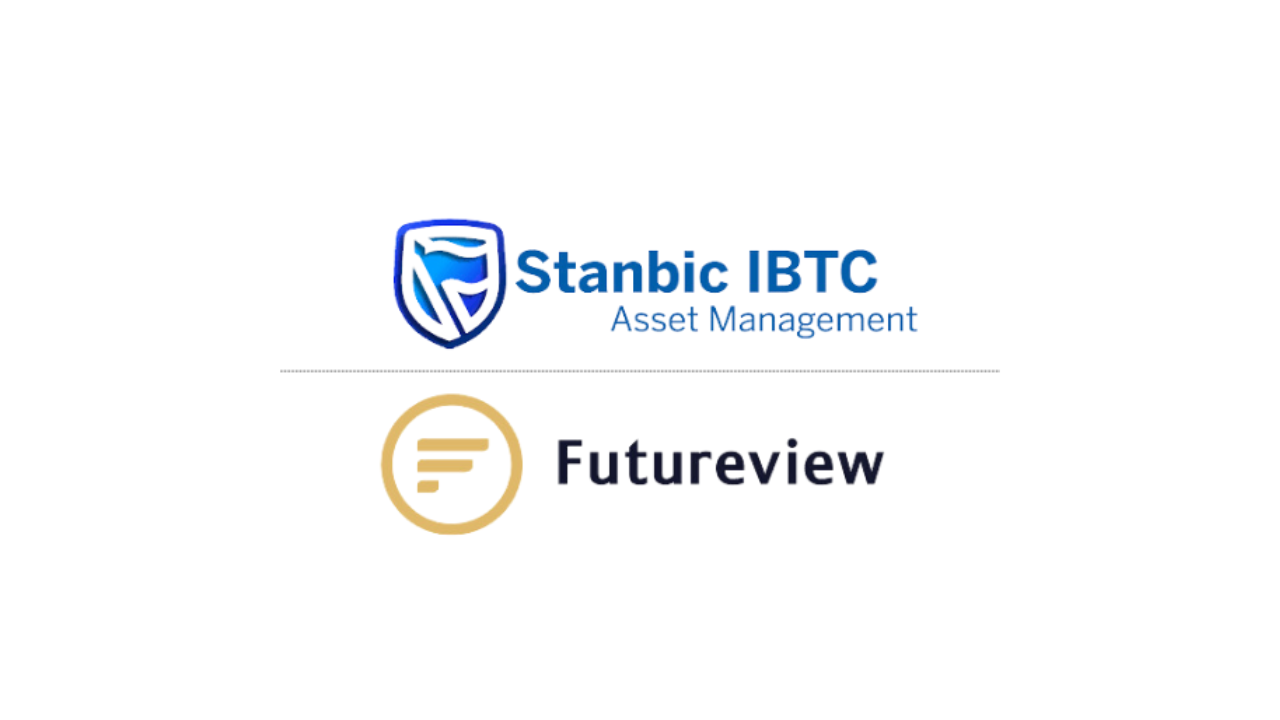 logo Logos of Stanbic IBTC and Future View, two mutual funds issuers in the NGX