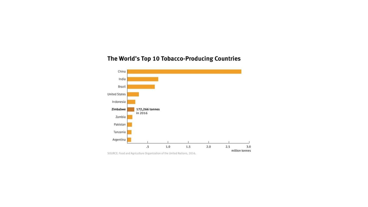 tobacco producing countries top Tabaco producing countries