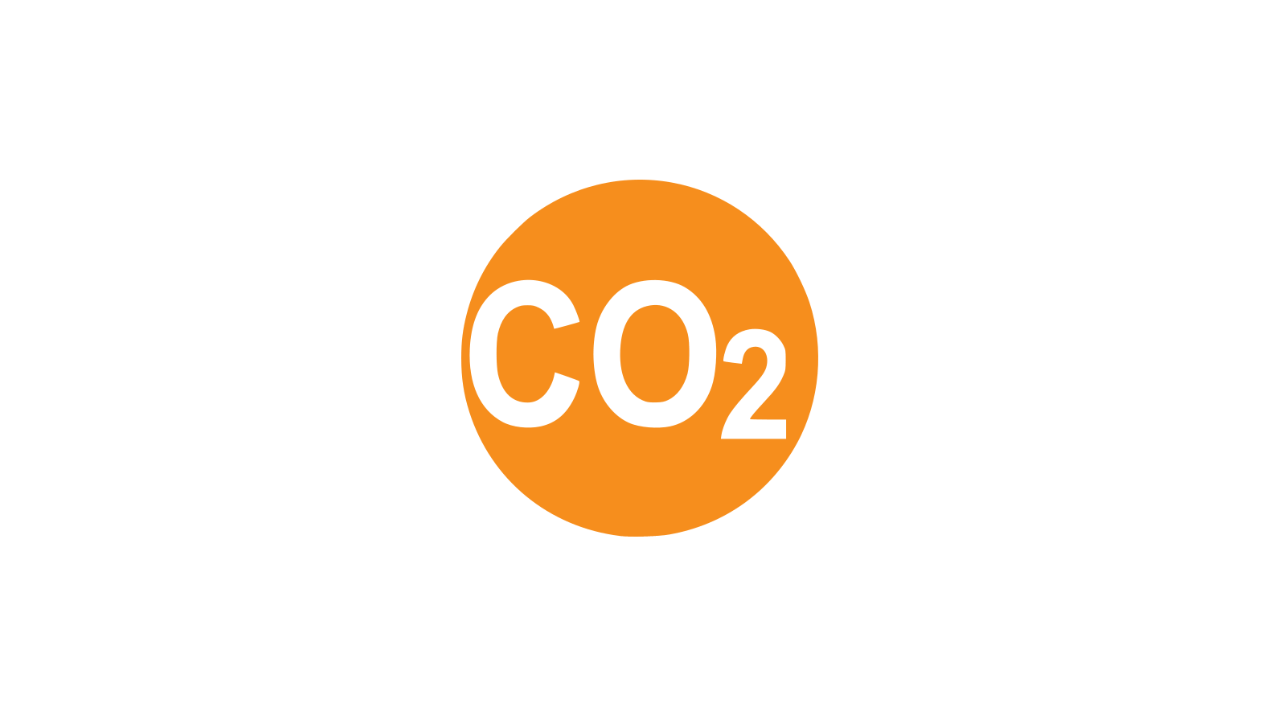 Carbacid Investments PLC logo with CO2 symbol inside an orange circle Carbacid Investments PLC logo with CO2 symbol inside an orange circle