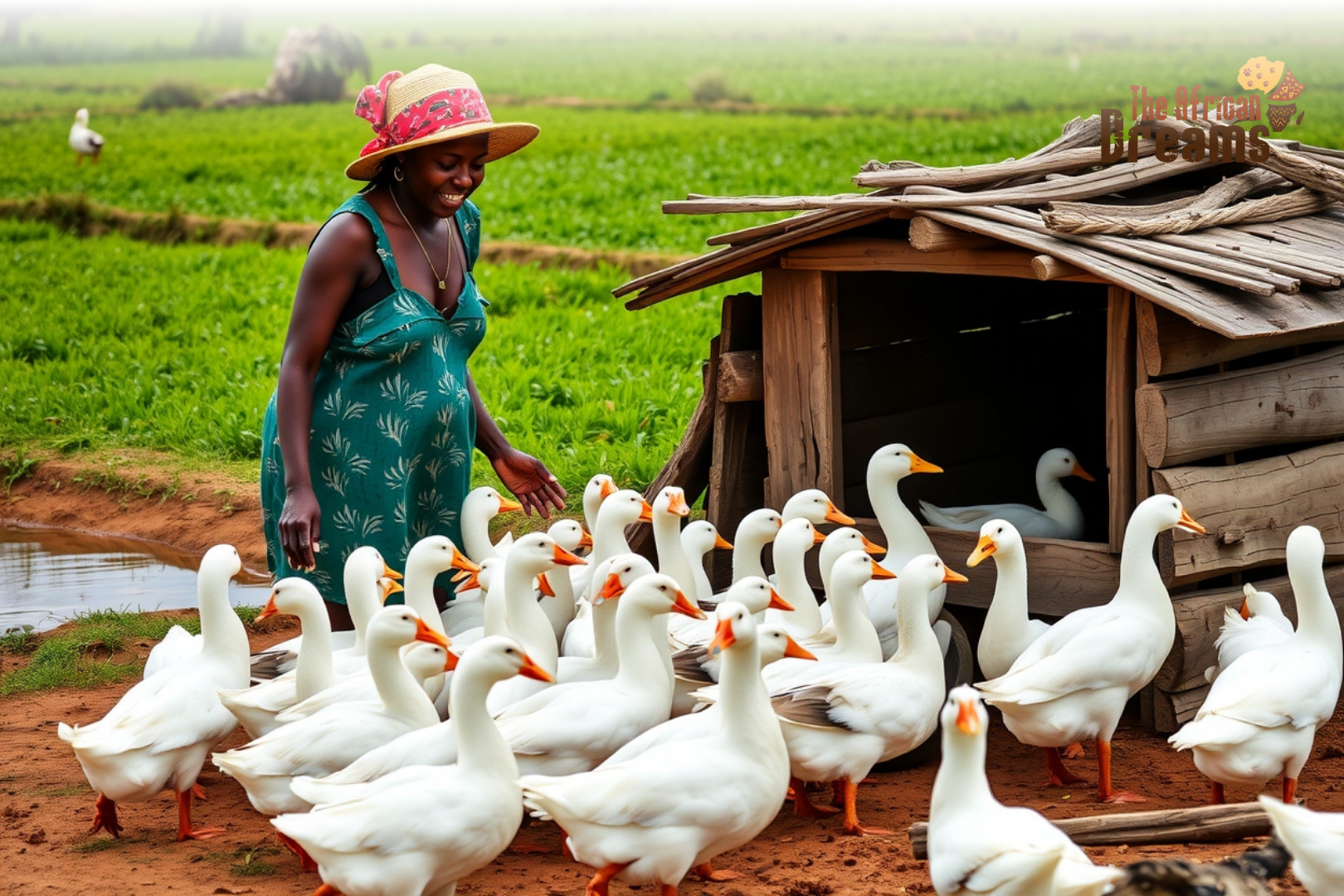Duck farming Uganda