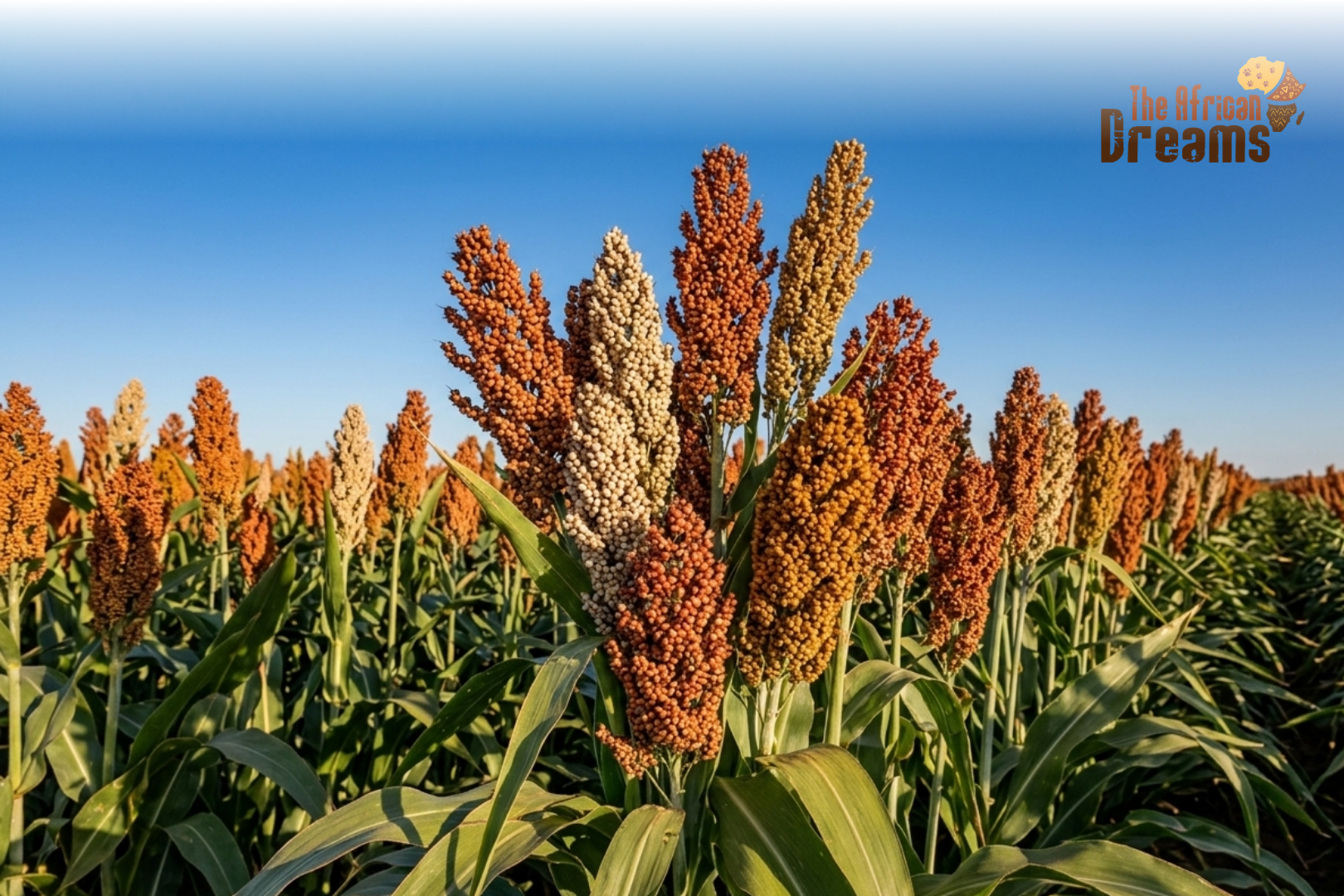 sorghum sorghum in ground filed