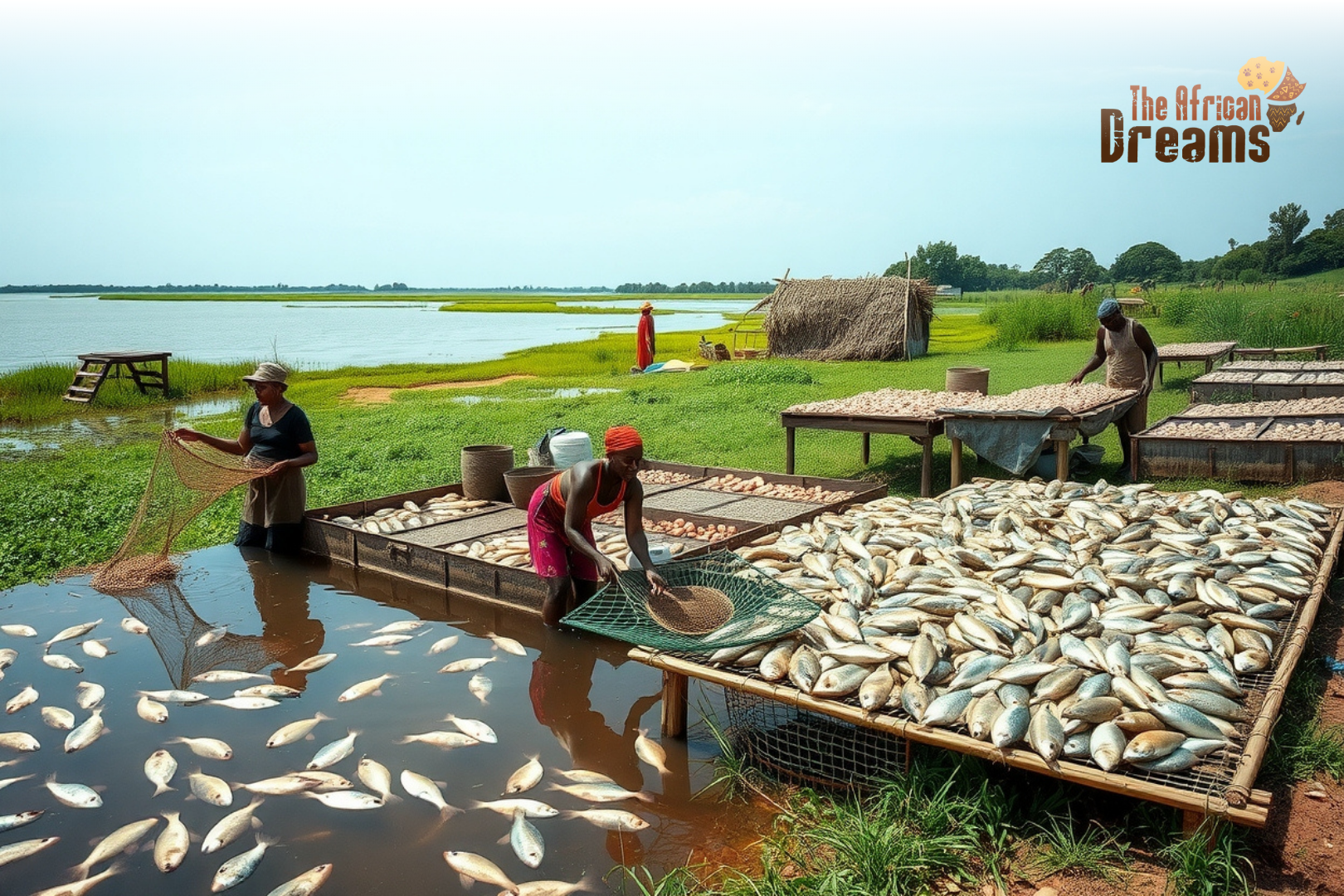 Small scale fisheries and aquaculture activities supporting livelihoods and food security in Malawi.