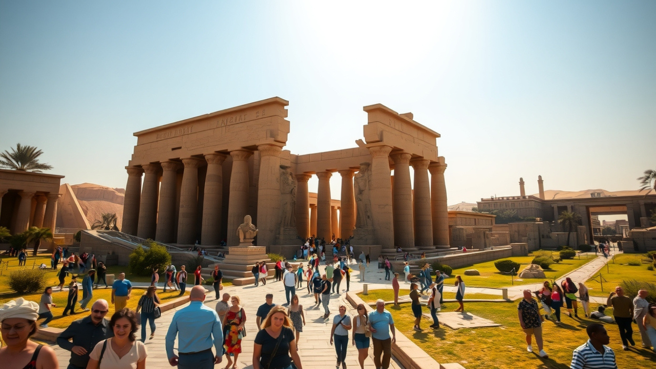 Photo: Luxor Temple | Temple of Luxor | Luxor Temple Facts