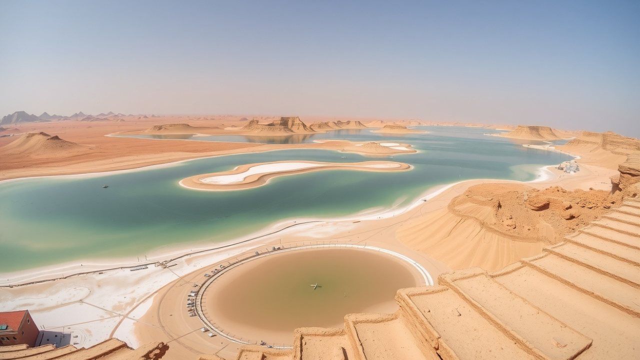 Photo Siwa Oasis-Magical String of Salt and Freshwater lakes in the Egyptian Western Desert Venture The Planet