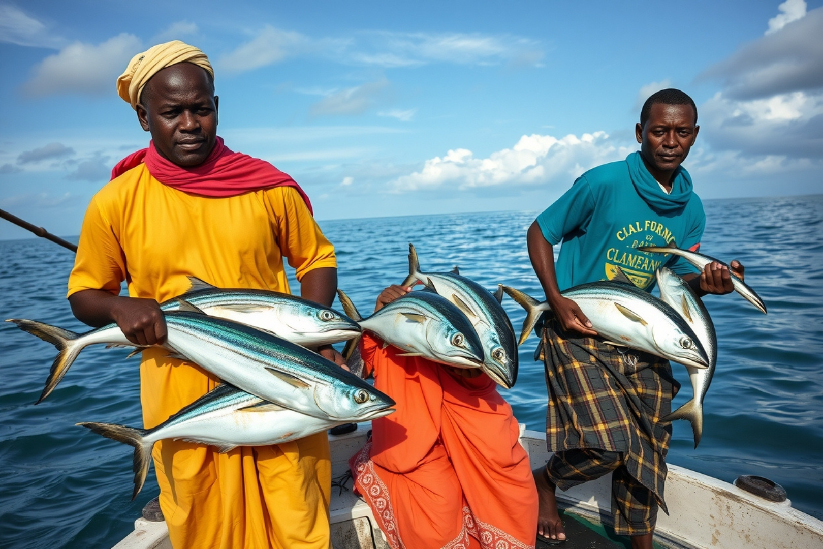 Comorian fishermen