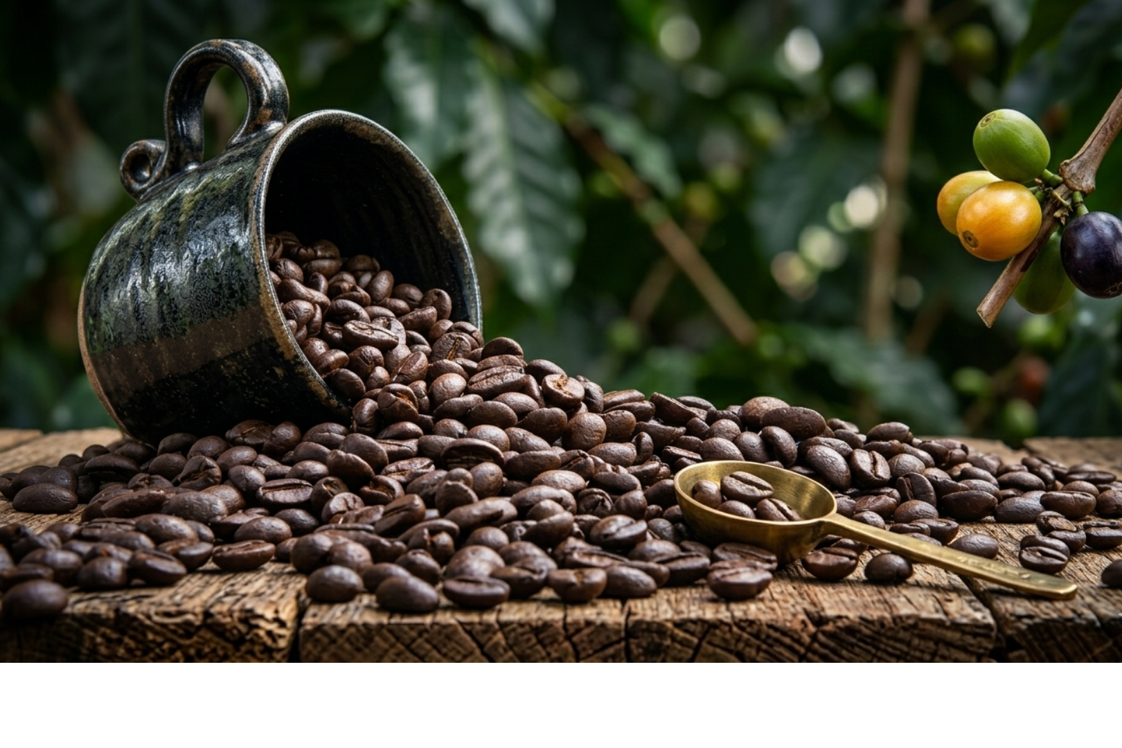 coffee-beans-are-pouing-from-a-cup