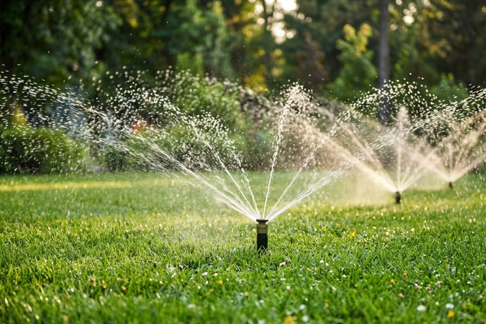 water spraing
