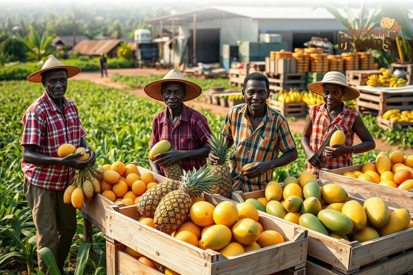 Uganda’s fruit market Uganda's fruit market