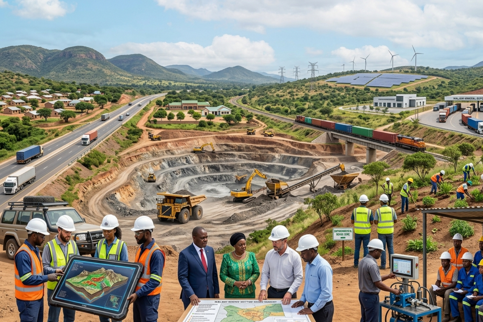 Pillars of Malawi’s Mining Sector