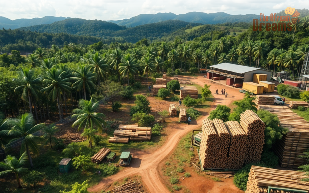 Building Sustainable Teak in the Congo: Effective Harvest and Export Growth
