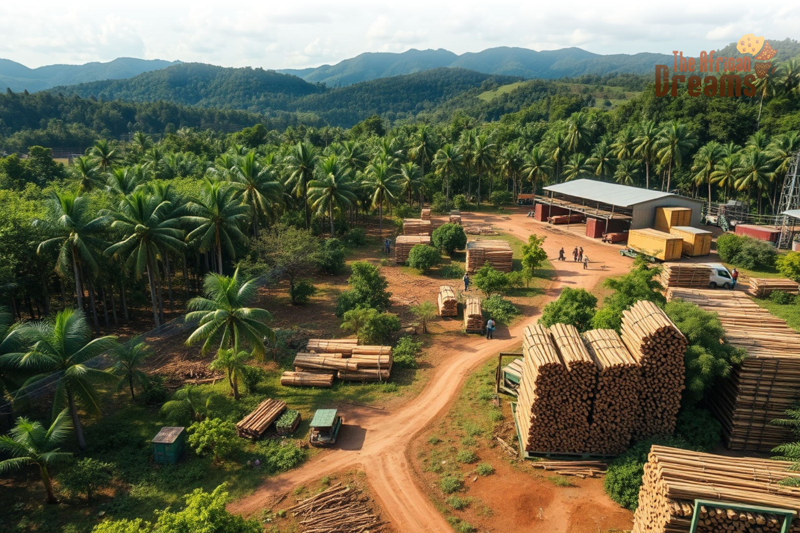 teak in the Congo teak in the Congo